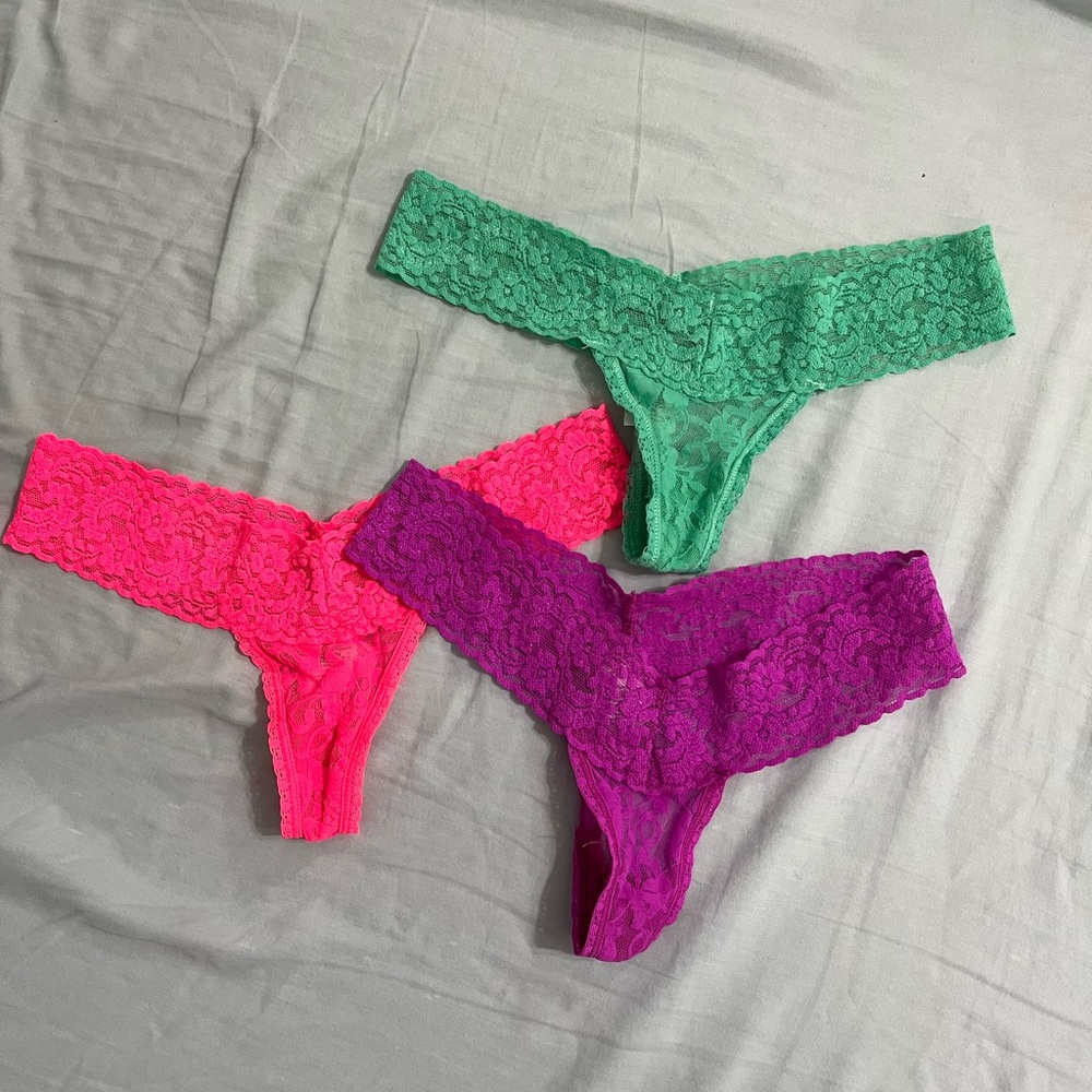 NWOT Lacy Thongs